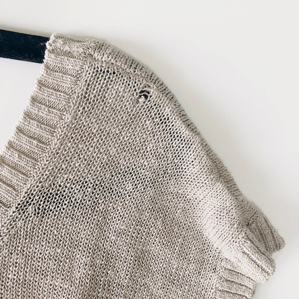 CLUB MONACO Linen Knit Top - Picture 4 of 7